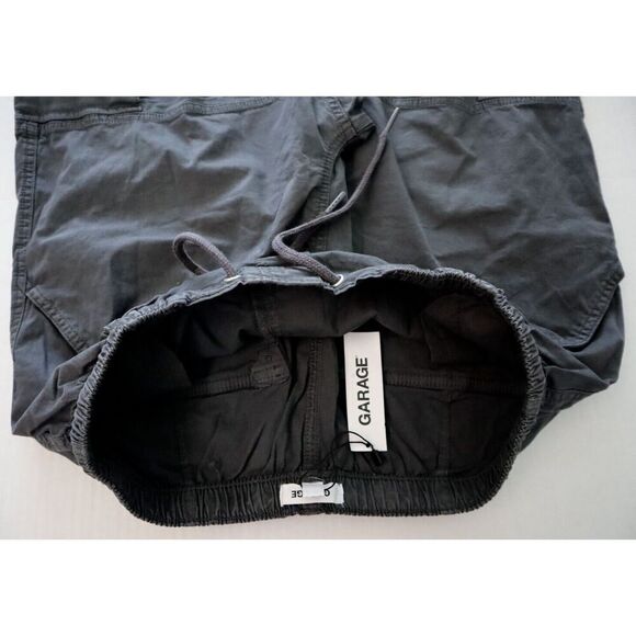 Garage 5GK 222 43 Women's Sz XS Forged Iron Gray Tanner Tie Up Cargo Pants - Picture 5 of 12